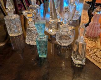 Perfume bottle collection