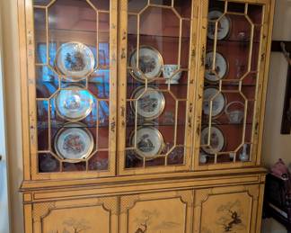 Vintage Chinoiserie Breakfront