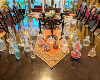 Perfume bottle collection