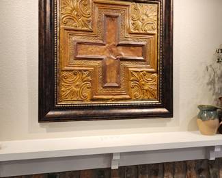 ceiling tile architectural framed picture