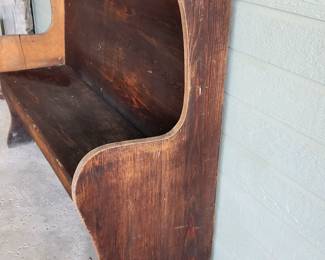 church pew, deacon's bench