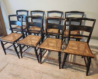 8 Authentic Hitchcock Chairs