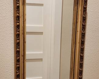 gold framed mirror