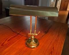 brass piano lamp