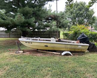 Power Cat Boat. 