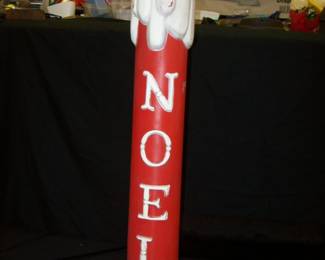 Vintage Noel Candle