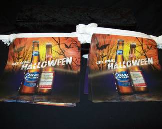 Bud Light Halloween Decor