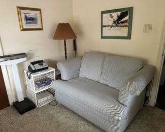 Love Seat, Scale, Lamp, Pictures