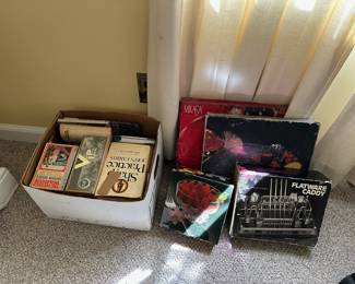 Books, Serving Dishes, Flatware Caddy