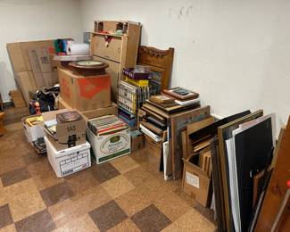 Records, Picture Frames, Knock Hockey