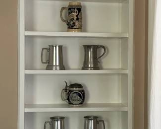 Pewter Mugs, Steins