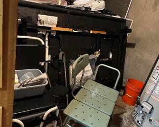 Medical Equipment - Shower Chair, Wheel Chair