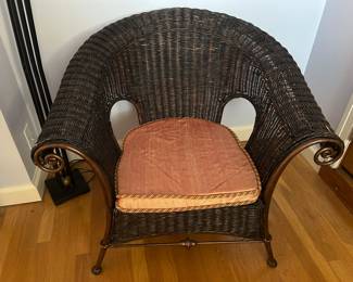 Wicker chair