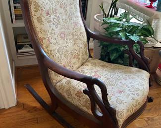 gooseneck rocking chair