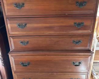 Davis Cabinet chest on chest