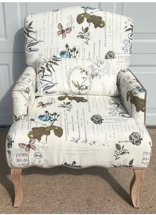 Floral Auguste Armchair