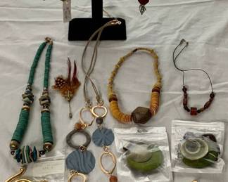 Assortment of Gold Tone Boho Costume Jewelry