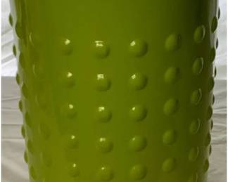 Lime Green Studded Stool/Ottoman/Accent Table