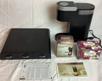 Keurig K-Mini Coffee Maker with K-Cups Organizer and K-Cups