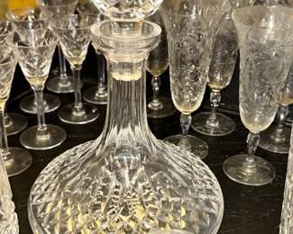 Signed Waterford Ships Decanter 