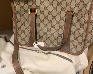Vintage 1980s Gucci Shoulder Bag