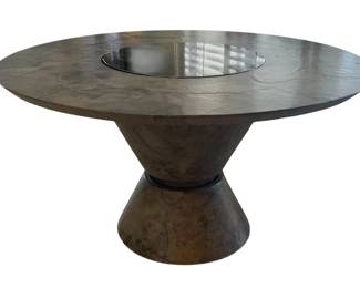 Faux Stone Dining Table Double Conical Table