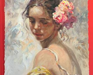 Passion 2000 Lithograph 192/275 w/ Hardcover Book by Spanish Catalan Artist Jose Royo