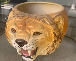 Two Tiger Head Pots