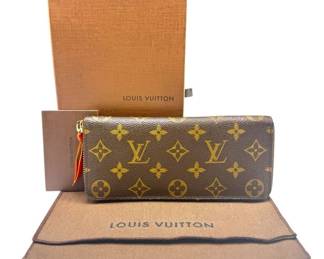 Louis Vuitton Monogram Zippy Wallet in Brown Monogram Canvas + Box