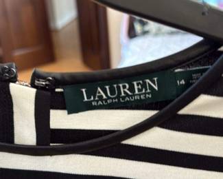 Lauren Ralph Lauren Striped Sheath Dress