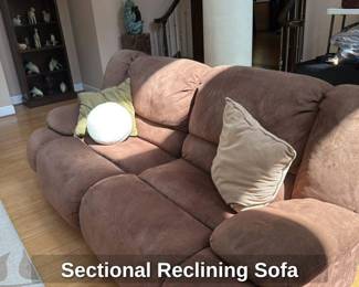 Sectional Reclining Sofa