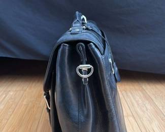 Vintage leather briefcase
