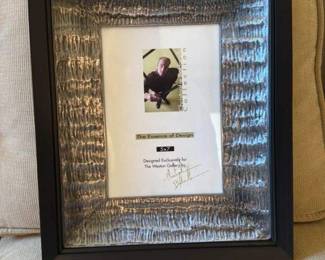 Christophe Badarelle Collection "The Essence of Design" Photo Frame