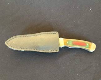 Frost Cutlery "Buckhorn" Folding Knife with Sheath