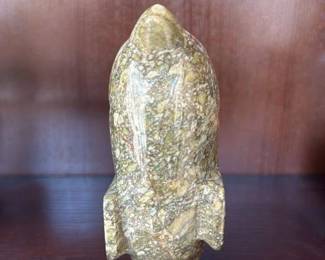 Marble Dolphin Figure