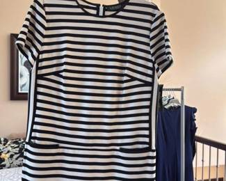 Lauren Ralph Lauren Striped Sheath Dress