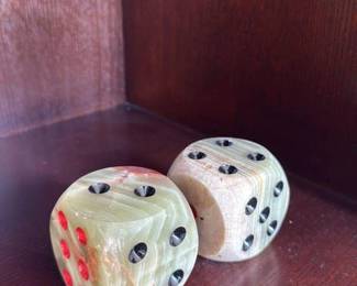 Onyx Dice Set