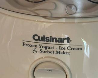 Cuisinart Frozen Yogurt, Ice Cream & Sorbet Maker