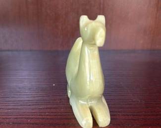 Carved Onyx Camel Figurine