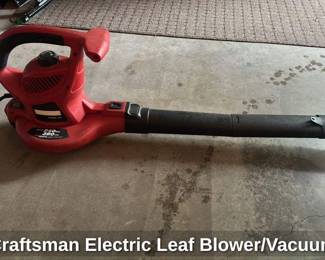 Craftsman electric Leaf Blower/Vacuum