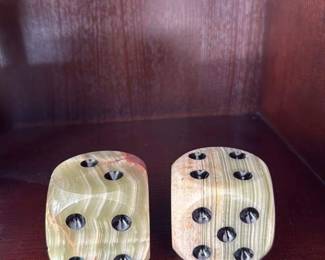 Onyx Dice Set