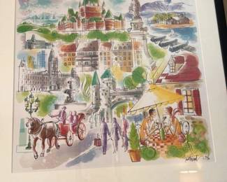 Limited Edition "Cityscape" Print by Anne Spudvil