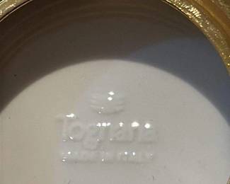 Turkish Coffee Cup Set with Gold Accents