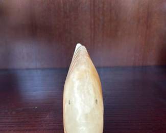 Carved Onyx Fish Figurine