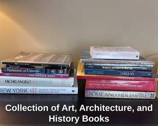 Collection of Art, Architecture and History Books