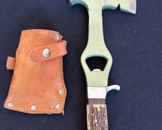 Multi-tool Axe with Knife and Bottle Opener