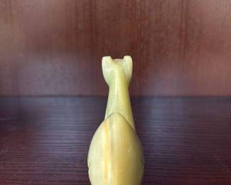 Carved Onyx Camel Figurine