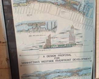 Collection of Framed Art and Maps