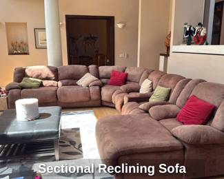 Sectional Reclining Sofa