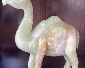 Onyx Camel Sculpture